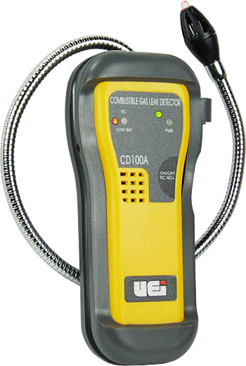 Example of a combustible gas leak detector.