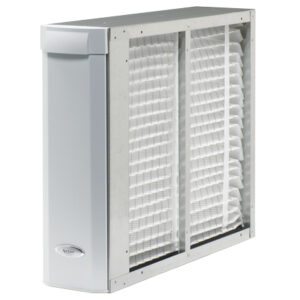 Whole-home air purifier unit with transparent background