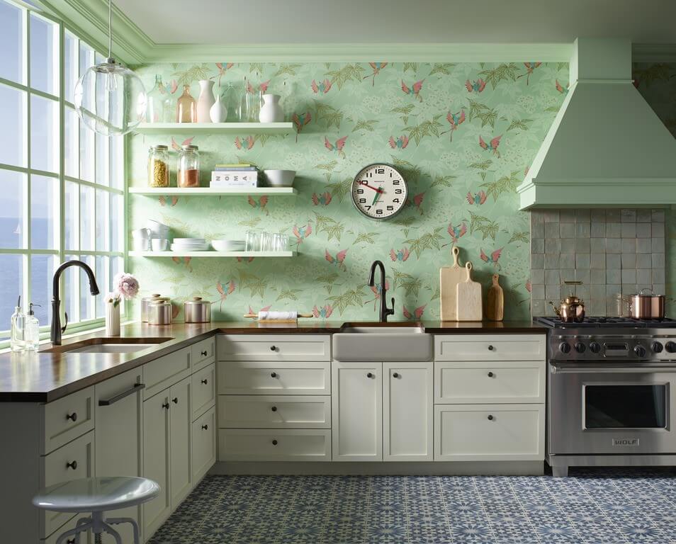 Soft Summer Kitchens