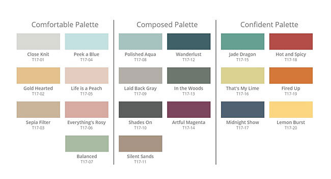 Design Colors For 2017