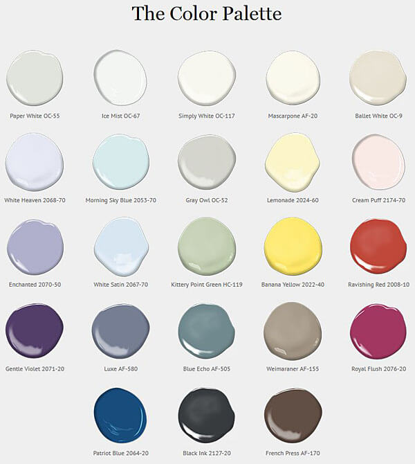 2016 Color Palettes In Style
