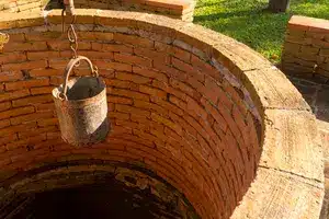 Brick well